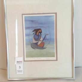 MaxSold Auction: This auction features Spirit Of The Wind litho, Murano glass clock and frame, Aboriginal etchings & drum set, elephants art, limited edition Centenial coin with copper tulip, silver dollar 1999 Nunavut $2.00, perfumes from India, and much more!